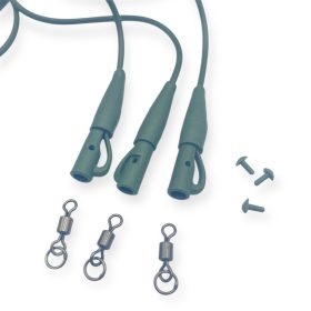 Extra Carp Safety Clips With PVC Tube 3db/cs