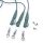 Extra Carp Safety Clips With PVC Tube 3db/cs