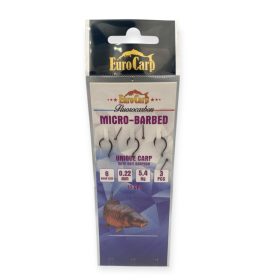 EuroCarp Micro Barbed Előkötött Feeder Előke 6