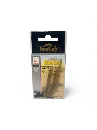 EuroCarp Gyorskapocs Csővel Barna 60mm M