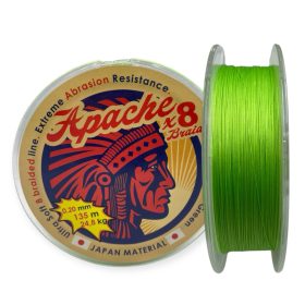 Varga's Fonott Zsinór Apache X8 135 m 0,18mm UV Green