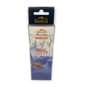 EuroCarp Barbless Előkötött Feeder Előke 8