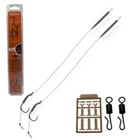   Varga's Előkötött Horog SR4 Wide Gape Rig Coated 8 2db/cs