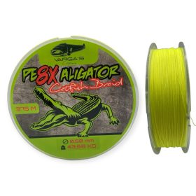 Varga's X8 Aligator UV Catfish Braid 55 mm 375m